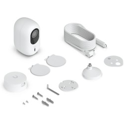 Ubiquiti UniFi Video Camera G6 Instant - UVC-G6-INS-W - 4K WiFi Indoor/Outdoor, USB-C, White, ARM Cortex-A53