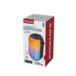 Buy SPECTRO-20 BT V5.3 SPEAKER LUMISOUND RGB 20W PROMATE in Cyprus, Nicosia, Limassol, Larnaka, Pafos
