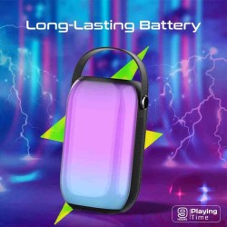 Buy SPECTRO-20 BT V5.3 SPEAKER LUMISOUND RGB 20W PROMATE in Cyprus, Nicosia, Limassol, Larnaka, Pafos