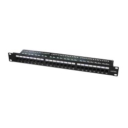 Buy NP0133 CAT6A PATCH PANEL UTP 24-Port 90° LSA TERMINATION LOGILINK in Cyprus, Nicosia, Limassol, Larnaka, Pafos