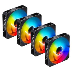Buy YH‐120I4 BLACK 4‐in‐1 120 mm ARGB BLACK CASE FAN KIT SAMA in Cyprus, Nicosia, Limassol, Larnaka, Pafos