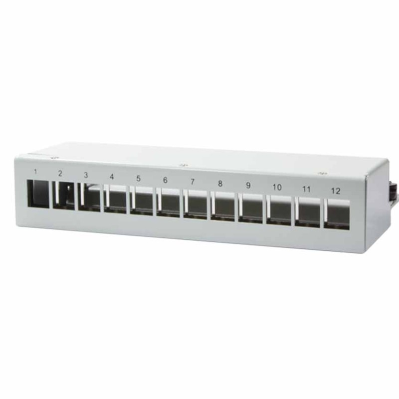 Buy NK4052 KEYSTONE PANEL DESKTOP FOR 12 MODULES SHIELDED LOGILINK in Cyprus, Nicosia, Limassol, Larnaka, Pafos