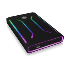 Buy IB-G226L-C31 RGB ILLUMINATED TYPE-C ALUMINIUM ENCLOSURE FOR 2.5' SSD ICYBOX in Cyprus, Nicosia, Limassol, Larnaka, Pafos
