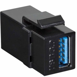 Buy NK0015B KEYSTONE COUPLER USB-A F F 16,7mm WIDTH LOGILINK in Cyprus, Nicosia, Limassol, Larnaka, Pafos