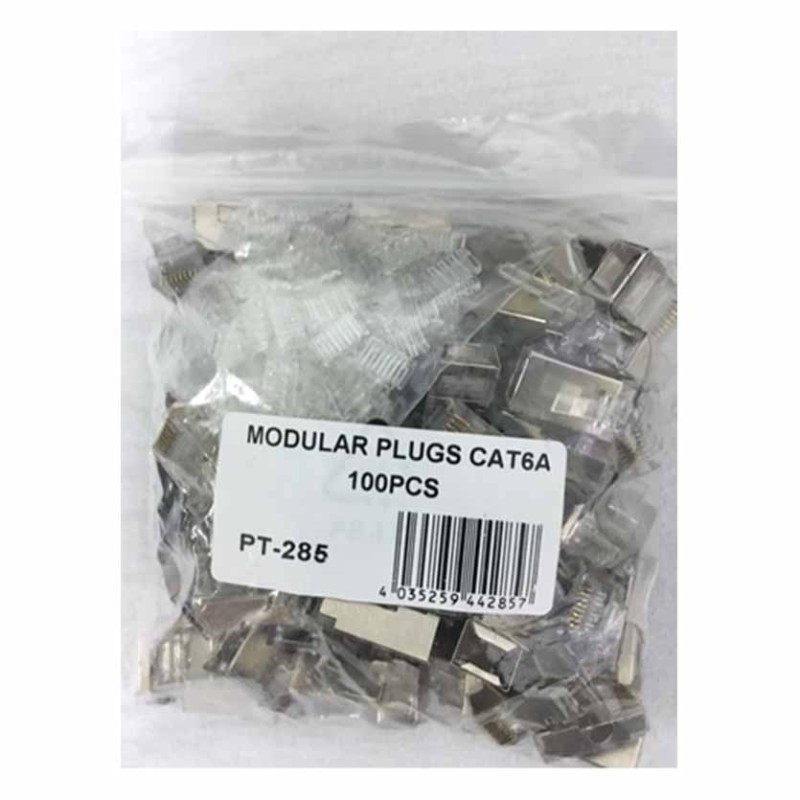 Buy PT-285 MODULAR PLUGS CAT6A 100pcs GR KABEL in Cyprus, Nicosia, Limassol, Larnaka, Pafos