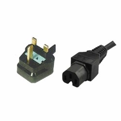 Buy CP105 2m UK POWER CBL to C15 FEM STRAIGHT LOGILINK in Cyprus, Nicosia, Limassol, Larnaka, Pafos