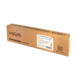 Buy NK4040 19' PATCH PANEL for 24 KEYSTONE JACKS, 0.5U, UNLOADED, BLACK LOGILINK in Cyprus, Nicosia, Limassol, Larnaka, Pafos