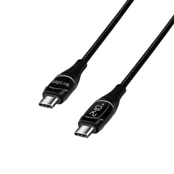 CU0181 USB 2.0 Type-C CABLE, C M to USB-C M, E-mark, PD, DISPLAY, BLACK, 1 m LOGILINK — Buy in Cyprus with Fast Delivery