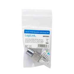 MP0080 RJ45 FIELD ASSEMBLY PLUG CAT 8.1 CAT6A SHIELDED ECONLINE LOGILINK — Buy in Cyprus with Fast Delivery