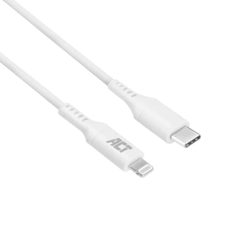 AC3014 1m USB 2.0 CHARGING DATA C MALE - LIGHTNING MALE ACT — Buy in Cyprus with Fast Delivery