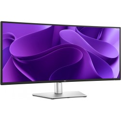 Dell P3425WE - 34.1in Curved IPS UWQHD Monitor - 3440x1440, 100Hz, USB-C/HDMI/DP, Black/Grey