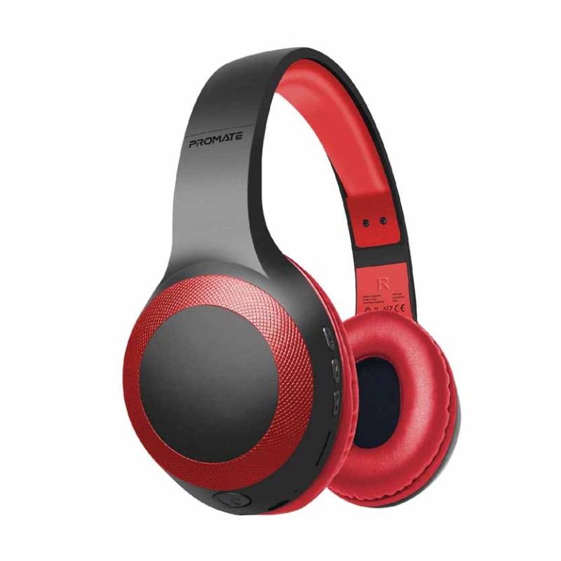 LABOCA.RED HEADPHONES WIRELESS DEEP BASS OVER EAR PROMATE — Buy in Cyprus with Fast Delivery