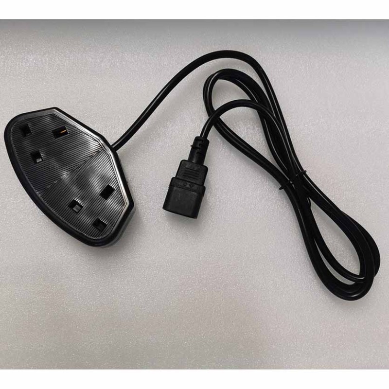 Buy PQ-114 2WAY UK POWER SOCKET WITH 1,5m CORD W C14 PLUG GR KABEL in Cyprus, Nicosia, Limassol, Larnaka, Pafos