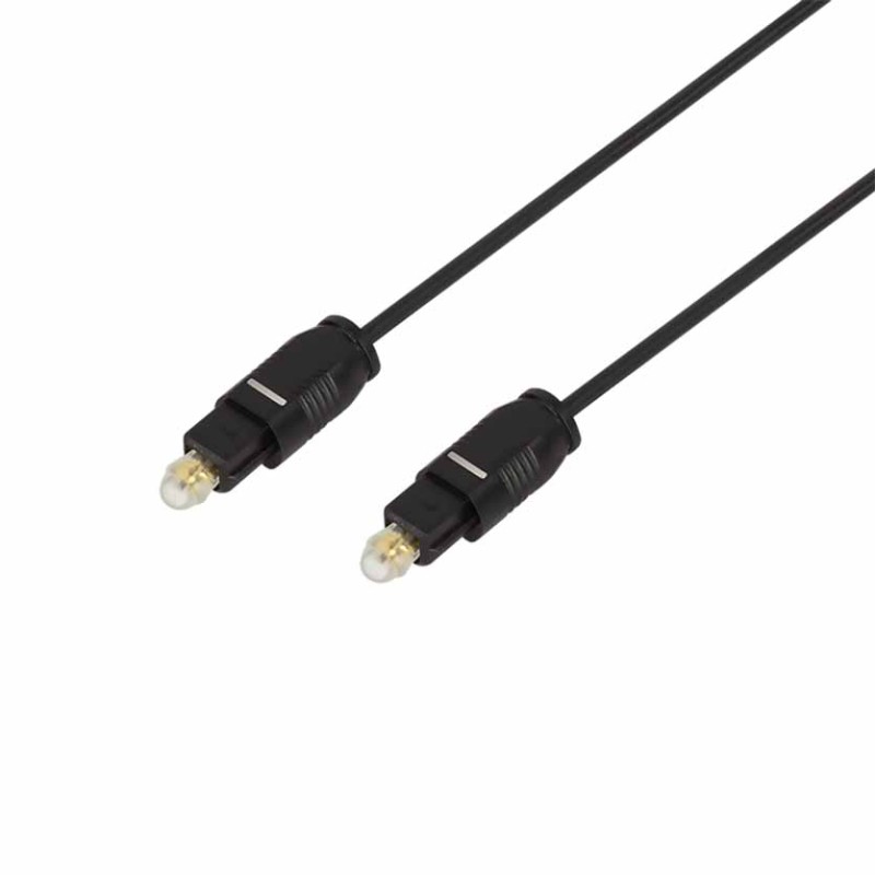 CA1006 1m OPTICAL AUDIO CABLE TOSLINK M M BLACK LOGILINK — Buy in Cyprus with Fast Delivery
