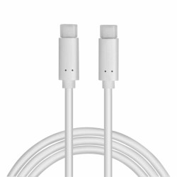 CU0131 1m USB3.2 TYPE-C M M PD 4K 60HZ FAST CHARGING CABLE WITH E-MARK AND DISPLAY WHITE LOGILINK