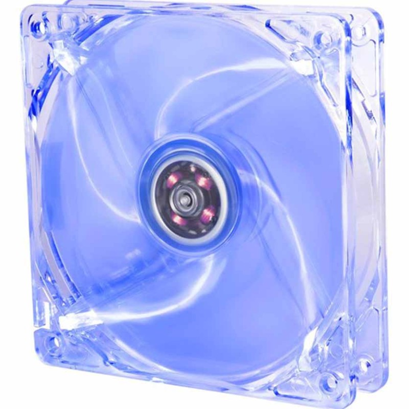 PQ-415 8cm Spire Case Cooler Blue — Buy in Cyprus with Fast Delivery