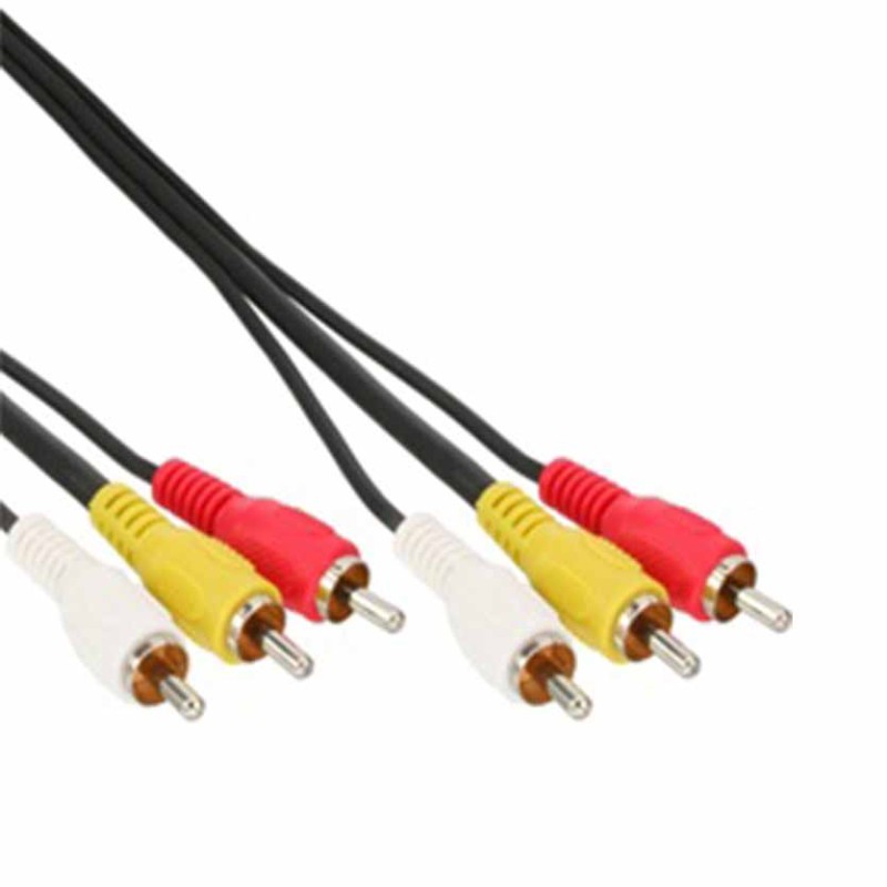 Buy 89605 5m 3x RCA M M AUDIO VIDEO CBL INLINE in Cyprus, Nicosia, Limassol, Larnaka, Pafos