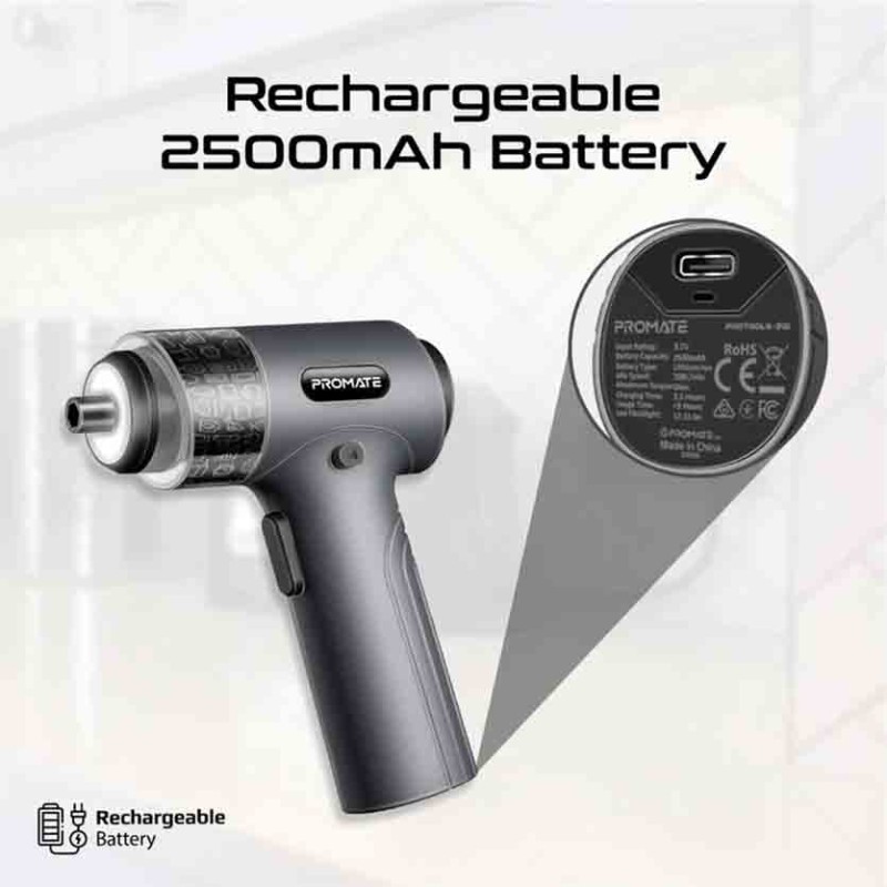 Buy PROTOOLS-31G WIRELESS SCREWDRIVER SET 36PCS LED LIGHT PROMATE in Cyprus, Nicosia, Limassol, Larnaka, Pafos