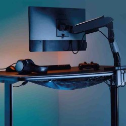 Buy KAB0111 CABLE MANAGEMENT NET, 69x34cm, POLYESTER BLACK, LOGILINK in Cyprus, Nicosia, Limassol, Larnaka, Pafos