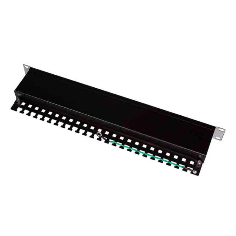 Buy NP0057 CAT.6 PATCH PANEL 16 PORTS SHIELDED, 19 INCH RACK MOUNT, BLACK, LOGILINK in Cyprus, Nicosia, Limassol, Larnaka, Pafos