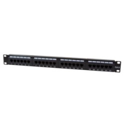 Buy NP0004 CAT6 PATCH PANEL UTP 24-Port LOGILINK in Cyprus, Nicosia, Limassol, Larnaka, Pafos