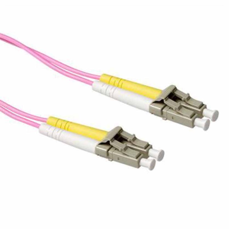 Buy RL9702 2m FIBER PATCH CABLE LC LC CONNECTORS MULTIMODE OM4 50 125 DUPLEX LSZH ACT in Cyprus, Nicosia, Limassol, Larnaka, Paf