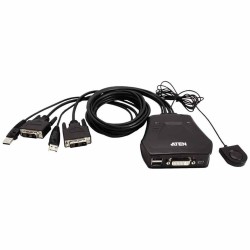 Buy CS22D USB DVI KVM SWITCH W 2-PORT ATEN in Cyprus, Nicosia, Limassol, Larnaka, Pafos