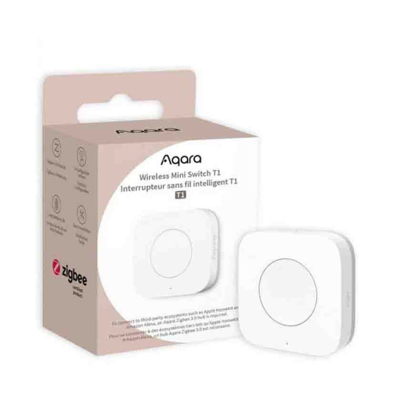 Buy WB-R02D WIRELESS MINI SWITCH T1, WHITE AQARA in Cyprus, Nicosia, Limassol, Larnaka, Pafos