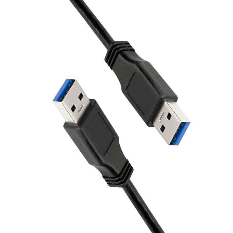 CU0040 3m USB 3.0 CABLE, USB-A M TO USB-A M, BLACK, LOGILINK — Buy in Cyprus with Fast Delivery