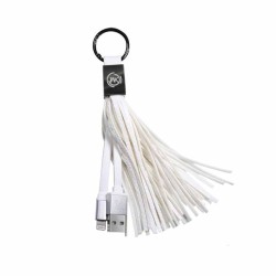 WDC-011 MICRO WHITE TASSEL RING CHARGING CBL WK — Buy in Cyprus with Fast Delivery