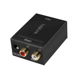 CA0100 COAXIAL and TOSLINK to ANALOG L R AUDIO CONVERTER LOGILINK — Buy in Cyprus with Fast Delivery