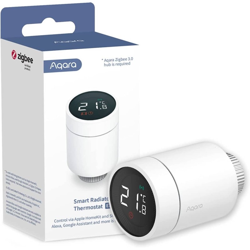 SRTS-A01 SMART RADIATOR THERMOSTAT E1, WHITE AQARA — Buy in Cyprus with Fast Delivery