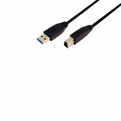 CU0023 USB3.0 Cbl A-MALE to B-MALE 1m LOGILINK — Buy in Cyprus with Fast Delivery