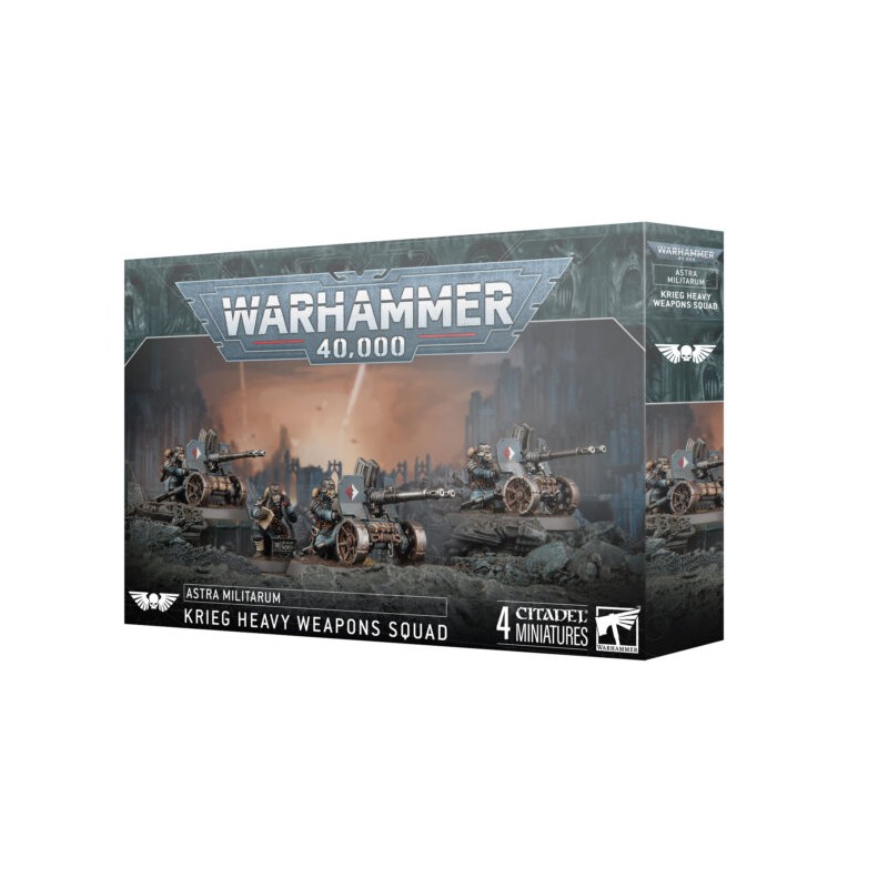 A MILITARUM: KRIEG HEAVY WEAPONS SQUAD — Buy in Cyprus with Fast Delivery