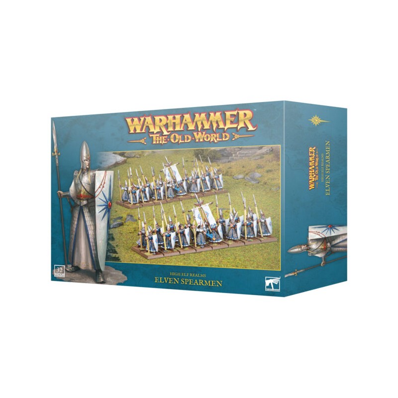 HIGH ELF REALMS: ELVEN SPEARMEN — Buy in Cyprus with Fast Delivery