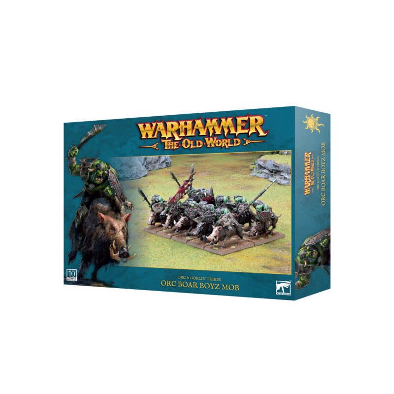 ORC & GOBLIN TRIBES: ORC BOAR BOYZ MOB — Buy in Cyprus with Fast Delivery