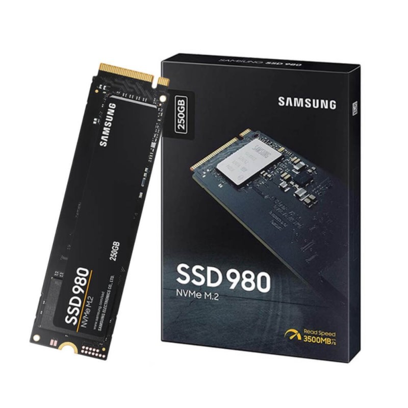 Samsung 980 250GB M.2 2280 NVMe SSD - PCIe 3.0 x4 2900 MB/s - MZ-V8V250BW (Boxed) — Buy in Cyprus with Fast Delivery