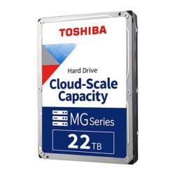 Toshiba Enterprise Capacity MG10 22TB - 7200 RPM 512MB SATA III Enterprise HDD - MG10AFA22TE (Bulk)