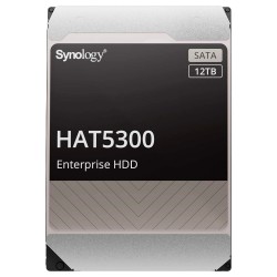 Synology HAT5300 12TB 3.5" SATA III Enterprise NAS HDD - 7200 RPM 256MB Cache - HAT5300-12T (Boxed)