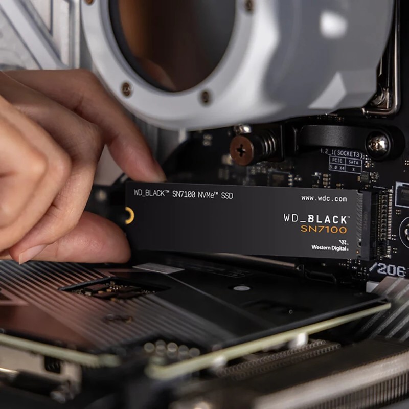 Western Digital Black SN7100 2TB M.2 NVMe SSD - PCIe 4.0 x4 7250 MB/s (Boxed) — Buy in Cyprus with Fast Delivery