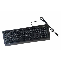 Keyboard A4Texh FK10 FSTYLER sleek multimedia russian keys black — Buy in Cyprus with Fast Delivery