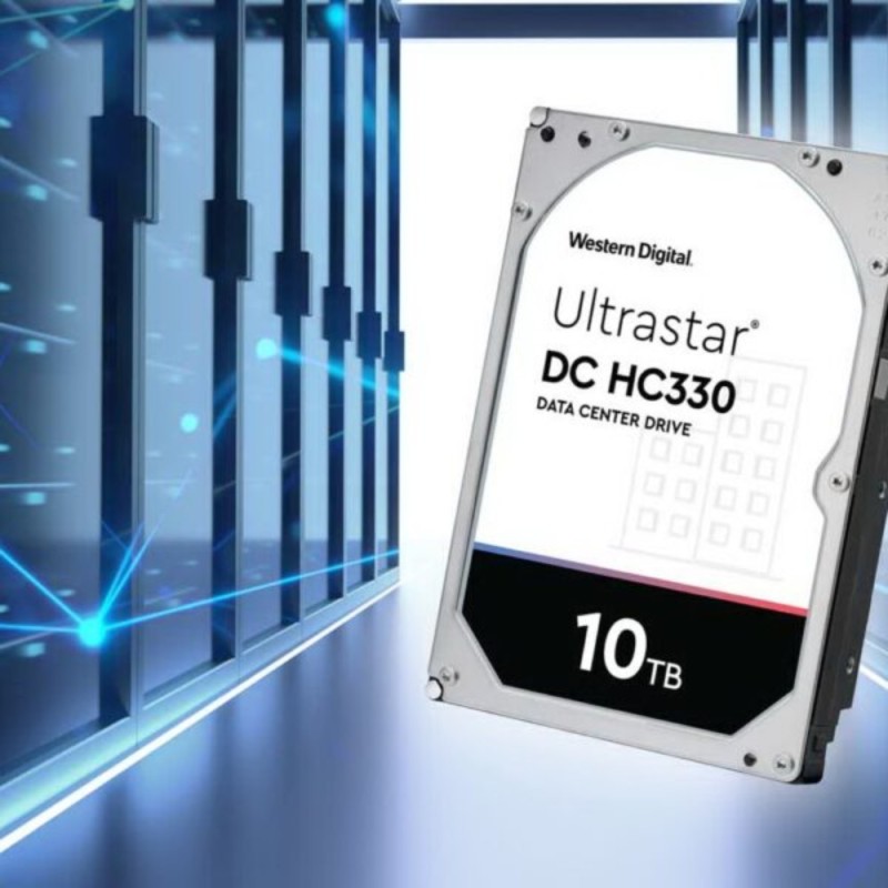 Western Digital Ultrastar DC HC330 10TB - 7200 RPM 256MB SATA III Enterprise HDD - WUS721010ALE6L4 (Bulk)