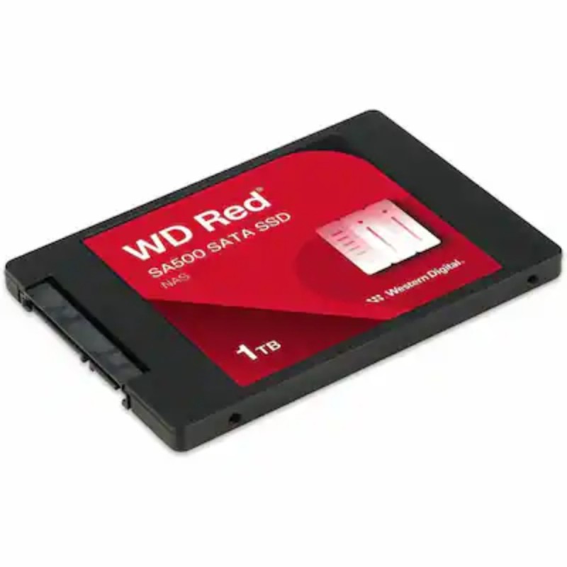 WD Red SA500 1TB SSD - WDS100T1R0A - 2.5in SATA III 6Gb/s, 3D NAND, NAS-Optimized (7mm) — Buy in Cyprus with Fast Delivery