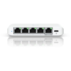 Ubiquiti UniFi USW-Flex-2.5G-5 - 5-Port Managed Multi-Gig 2.5G Switch, White, PoE, Desktop — Buy in Cyprus with Fast Delivery