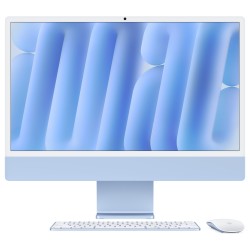 Buy iMac Z1EP 59.62cm 23.5Zoll Standardglas M4 10C CPU 10C GPU 16C N.E. 16GB 512GB SSD Gbit Eth MM NumKey TID DE Blau in Cyprus,