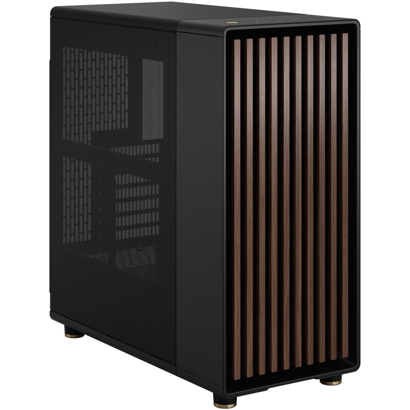 Fractal Design North Mid-Tower Case - Charcoal Black Mesh Window - ATX/mATX/Mini-ITX, USB-C — Buy in Cyprus with Fast Delivery