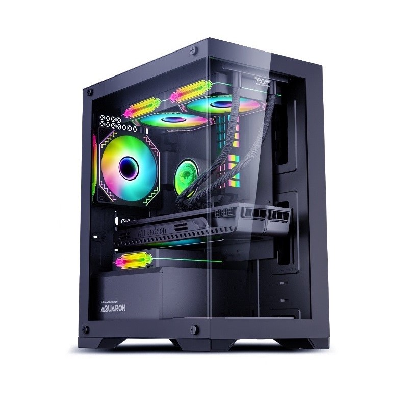 Custom 1080p Gaming PC | Ryzen 5 4500 + Radeon RX 6400 | 16GB DDR4, 256GB NVMe — Armenius Store Cyprus