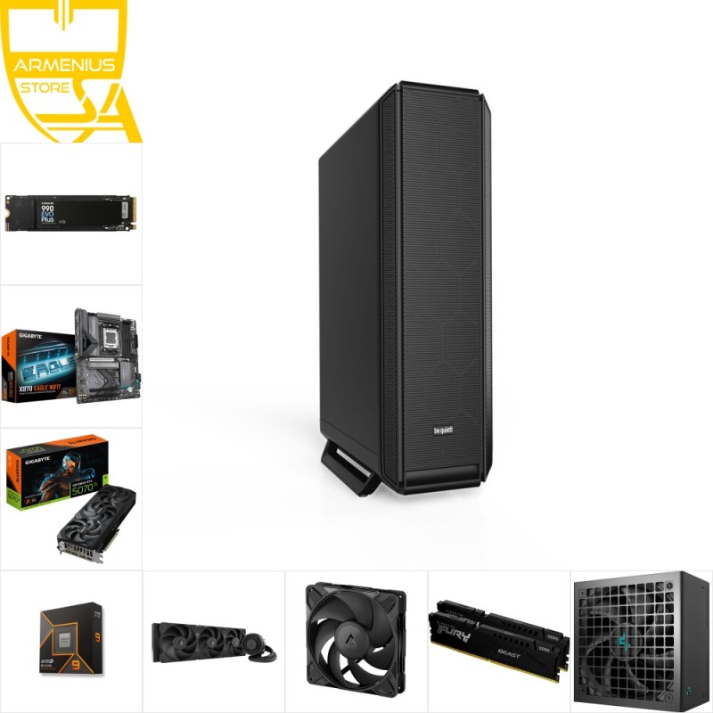 Ryzen 9 9950X + GeForce RTX 5070 Ti | 128GB DDR5, 4TB NVMe — High Performance PC — Armenius Store Cyprus
