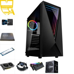 Custom 1080p Gaming PC | Ryzen 5 5500 + RTX 3050 | 32GB DDR4, 1TB NVMe — Armenius Store Cyprus