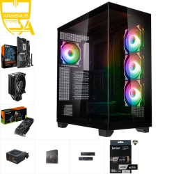 Custom Gaming PC - Ryzen 7 7700X, RTX 5070, 32GB DDR5, 1TB NVMe — Buy in Cyprus with Fast Delivery